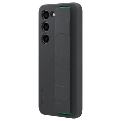 Cover Samsung S23 Silicone Grip Case - Black